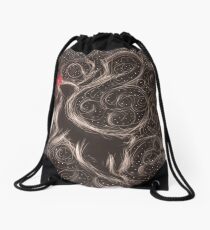 The Most Famous Reindeer Drawstring Bag