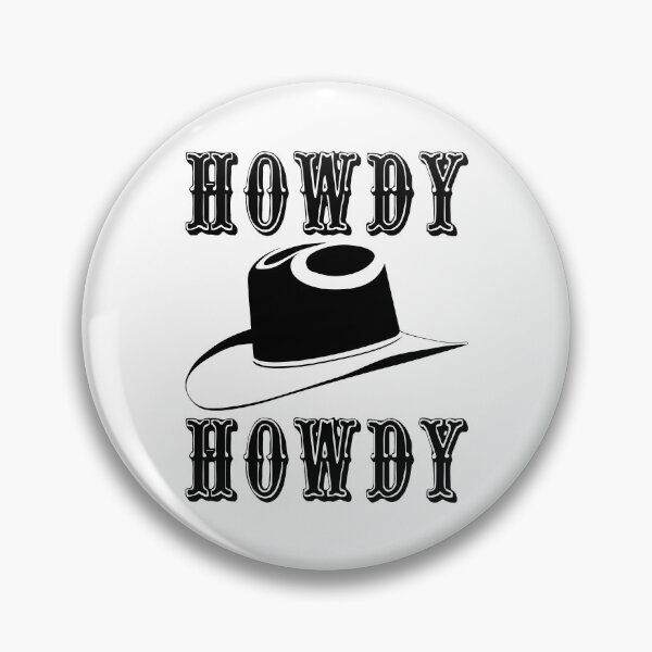 Item preview, Howdy Howdy Cool Cowboy Hat Western designed and sold by TKsTees.