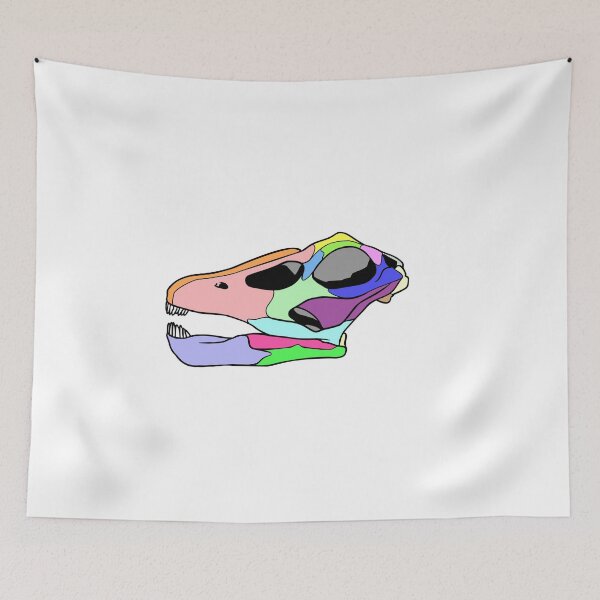 Item preview, Apatosaurus Skull (Colored) designed and sold by peltigaan.