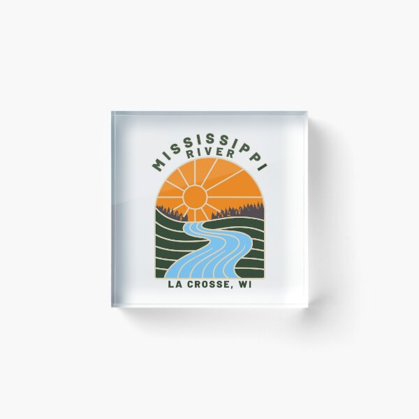 Item preview, Río Mississippi, La Crosse, Wisconsin. designed and sold by positiveimages.