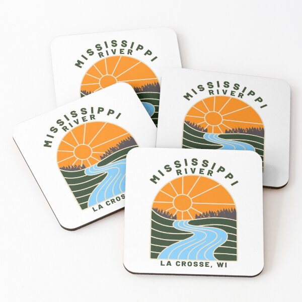 Item preview, Mississippi River, La Crosse, Wisconsin designed and sold by positiveimages.