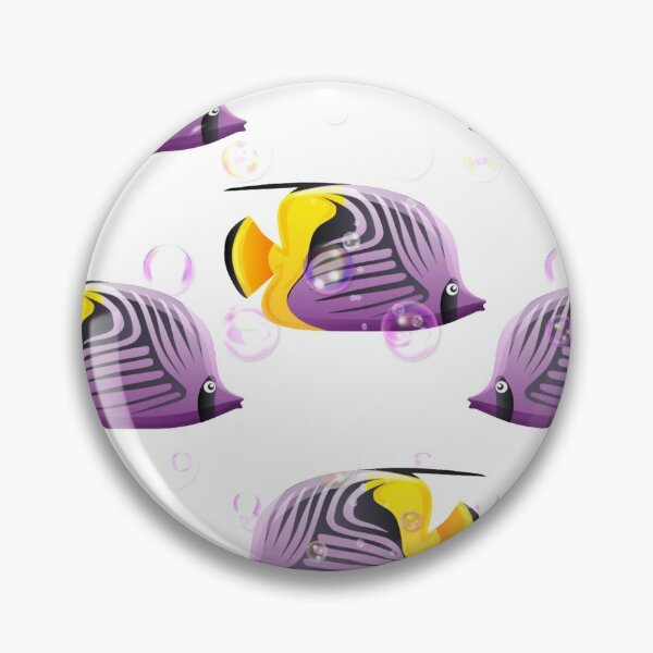 Item preview, Colorful fish and bubbles designed and sold by rahman-7.