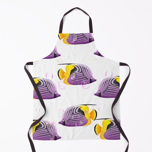 Item preview, Colorful fish and bubbles designed and sold by rahman-7.
