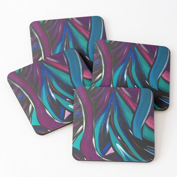 Item preview, River Flowing Colors  designed and sold by KR Art Studio.