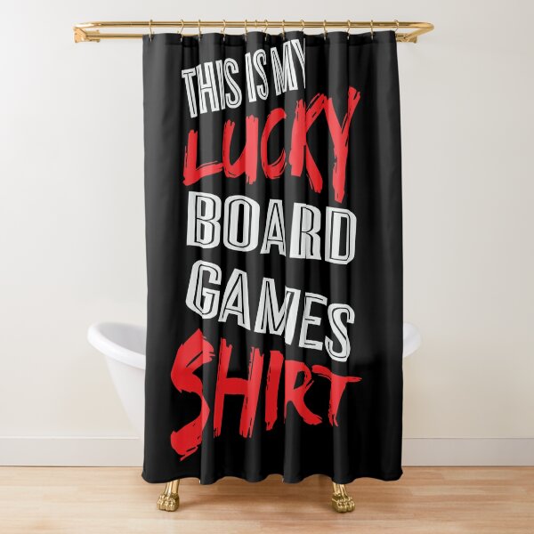 Board Game Shower Curtains for Sale