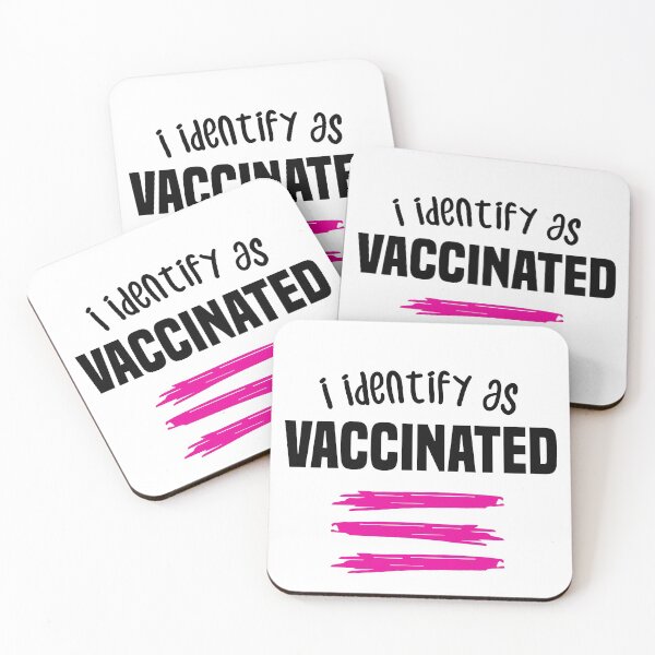 Item preview, i identify as vaccinated 2021 2022 designed and sold by redblackline.