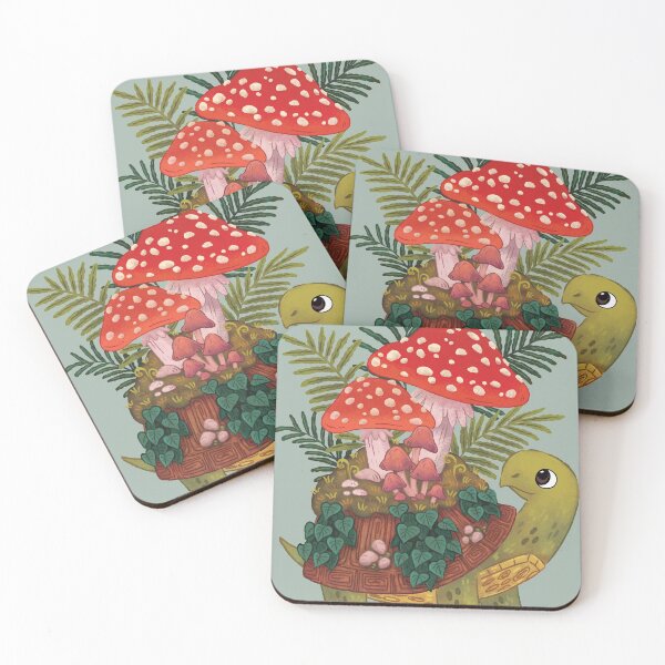 Item preview, Mushroom Planty Turtle  designed and sold by michelledraws.