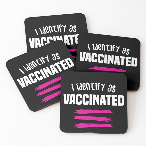Item preview, i identify as vaccinated 2021 2022 designed and sold by redblackline.
