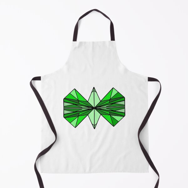 Item preview, Emerald geometric butterfly designed and sold by MakiArts.
