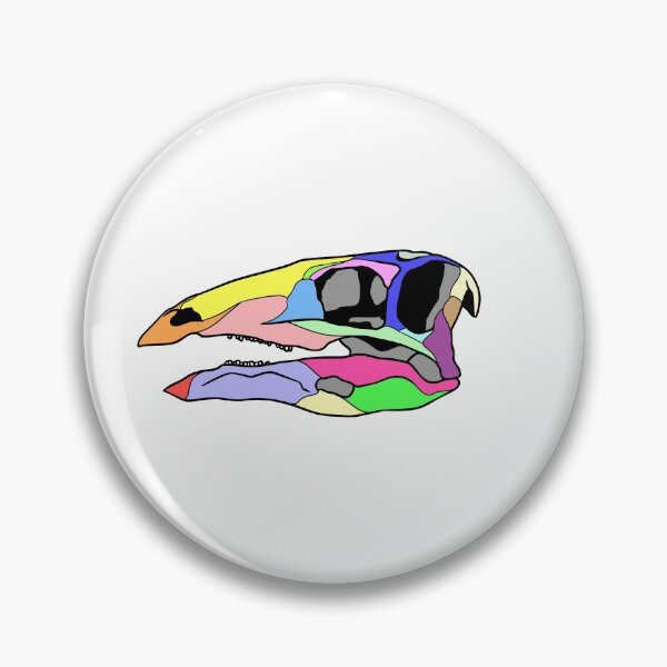 Item preview, Stegosaurus Skull (Colored) designed and sold by peltigaan.