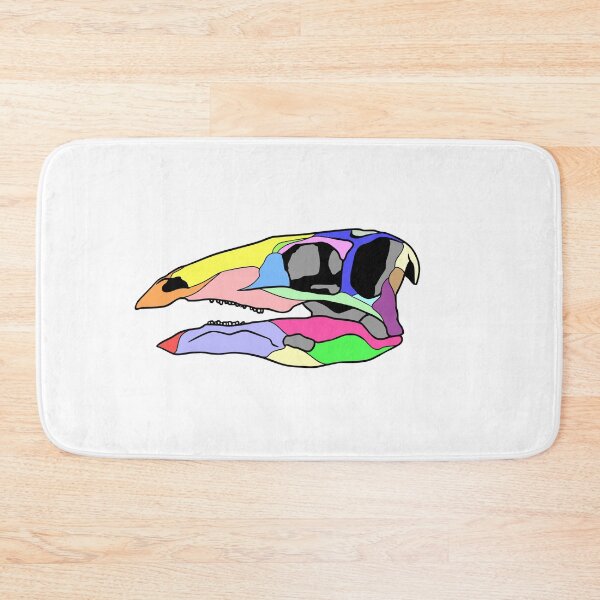 Item preview, Stegosaurus Skull (Colored) designed and sold by peltigaan.