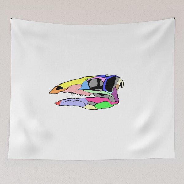 Item preview, Stegosaurus Skull (Colored) designed and sold by peltigaan.