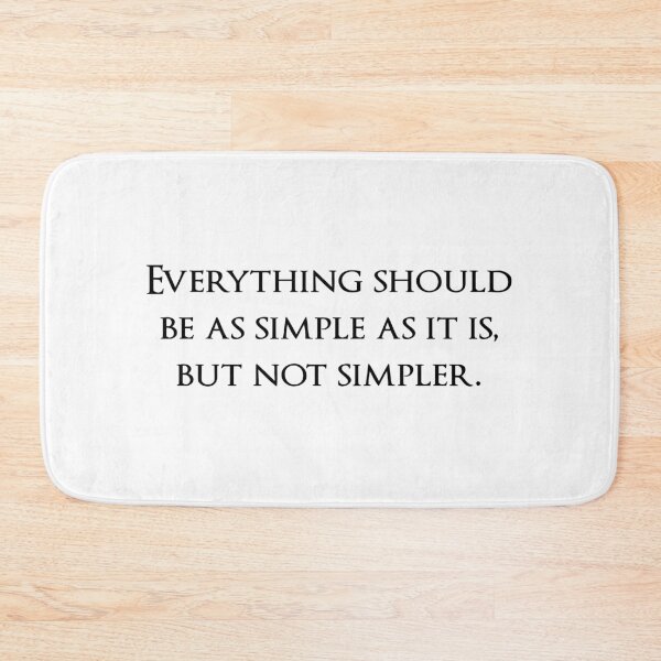 Item preview, Everything should be as simple as it is, but not simpler. Quotes store designed and sold by QuotesStore-2.