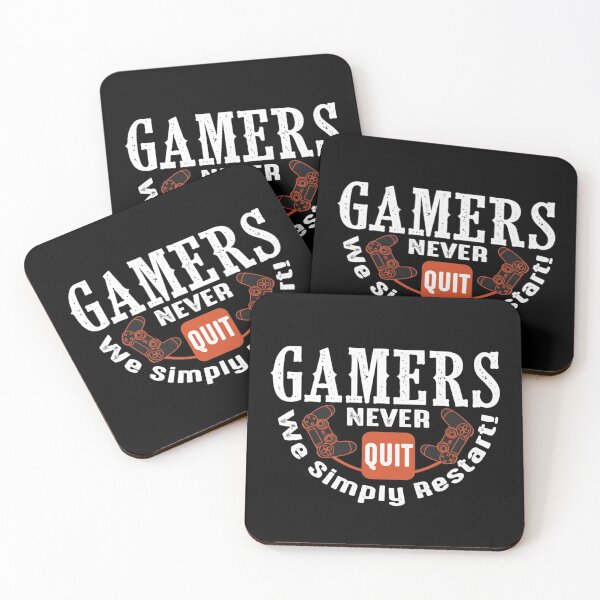 Item preview, Gamers never Quit designed and sold by Golden-place.