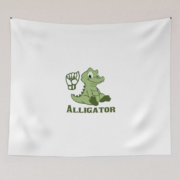 Item preview, A is for Alligator - ASL designed and sold by monarchgraphics.