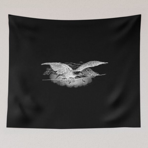 Item preview, white American Flag Eagle designed and sold by Oblivyum.