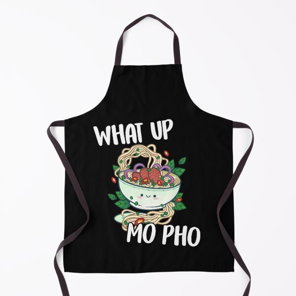 Item preview, What Up Mo Pho Funny Pho Soup Kawaii Fan designed and sold by Dressed For  Duty.