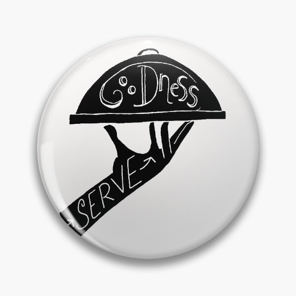 Item preview, Serve Goodness (in Black) designed and sold by Ginger Young.