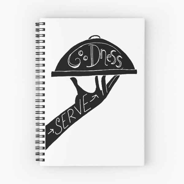 Item preview, Serve Goodness (in Black) designed and sold by Ginger Young.