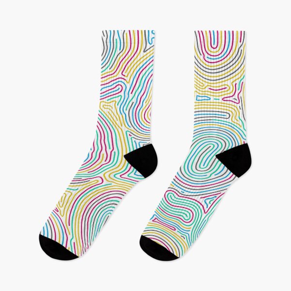 Item preview, colorful fingerprint pattern designed and sold by Northendesigns.