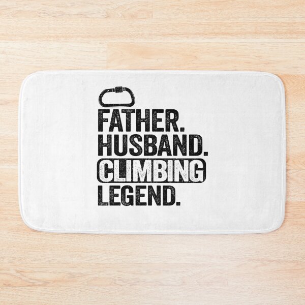 Item preview, Father Husband Climbing Legend Funny Climbing designed and sold by Stronzi.