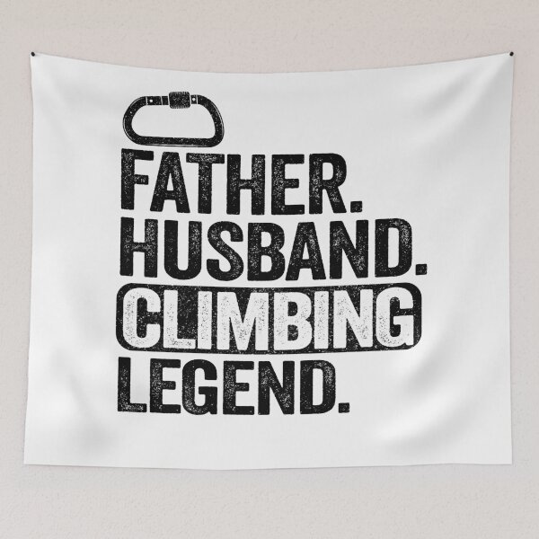 Item preview, Father Husband Climbing Legend Funny Climbing designed and sold by Stronzi.