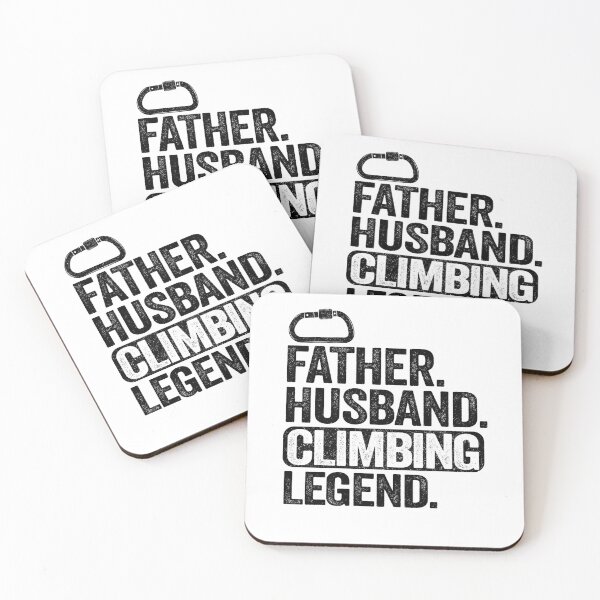 Item preview, Father Husband Climbing Legend Funny Climbing designed and sold by Stronzi.