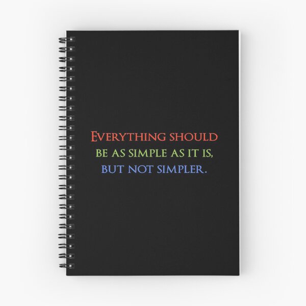 Item preview, Everything should be as simple as it is, but not simpler. Quotes store designed and sold by QuotesStore-2.