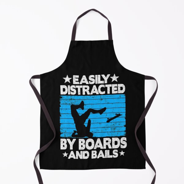 Item preview, Easily Distracted By Boards And Bails Funny Skateboard designed and sold by Stronzi.