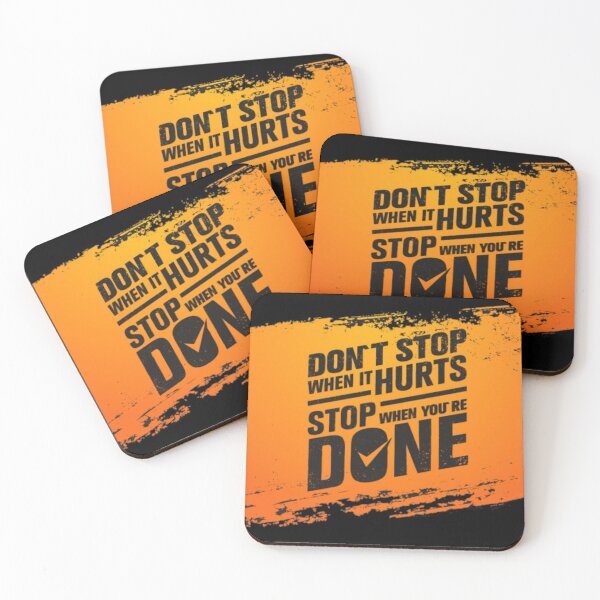 Item preview, Don't Stop When it Hurt designed and sold by Golden-place.