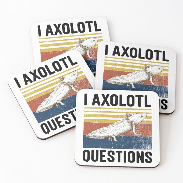 Item preview, I Axolotl Questions Vintage designed and sold by Tatus Brinal.