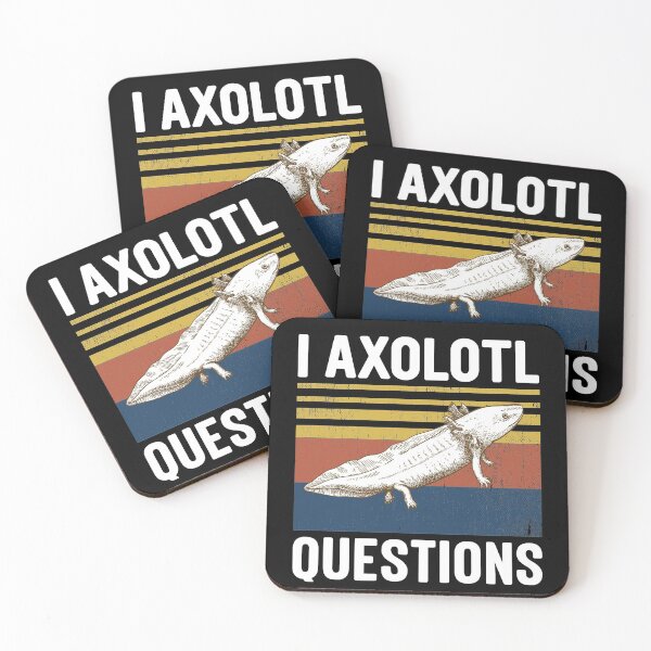 Item preview, I Axolotl Questions Vintage Gift 70s 80s designed and sold by Tatus Brinal.