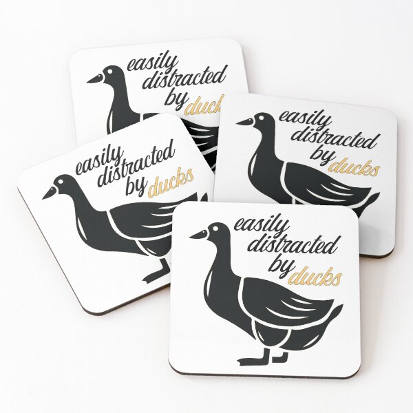 Item preview, easily distracted by ducks designed and sold by UrahGo.