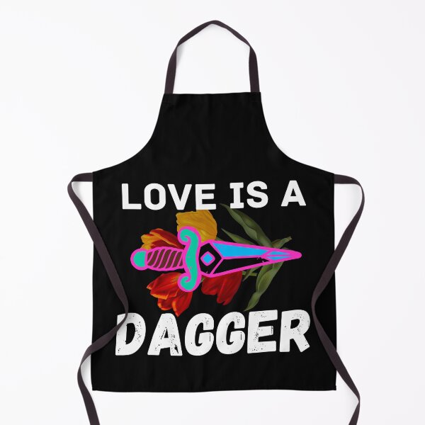 Item preview, love is a dagger designed and sold by ronaldsonou.