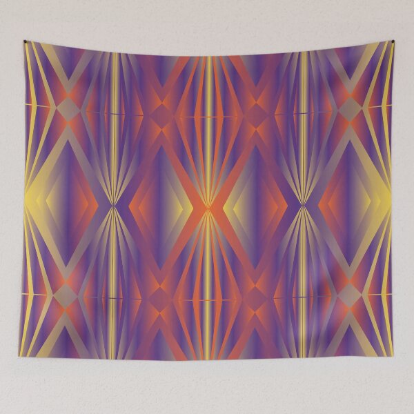 Item preview, colorful abstract art 15 designed and sold by ErhanArt.