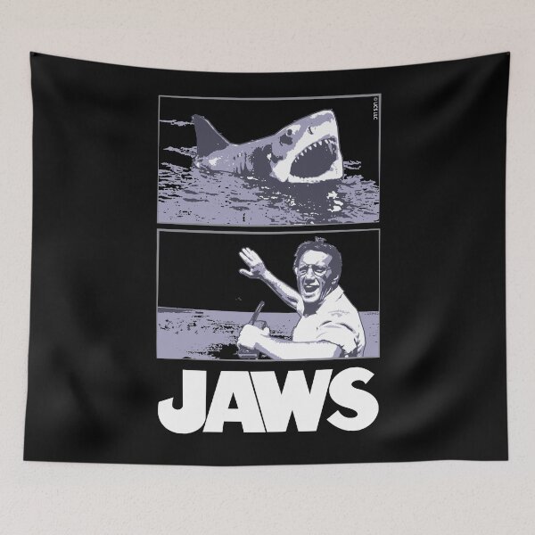 Item preview, Jaws 1975 movie fan art designed and sold by Luhmdesign.