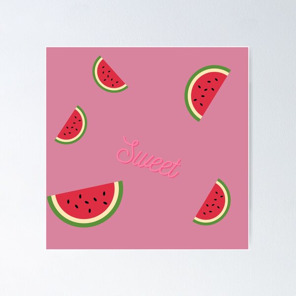 Item preview, sweet and juicy watermelon designed and sold by nibblesthecat.