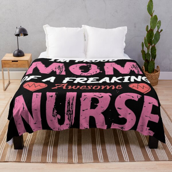 Item preview, Proud mom of Nurse designed and sold by Golden-place.