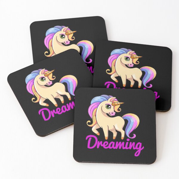 Item preview, Unicorn dreaming --Pretty sideview rainbow, designed and sold by glitchman2.