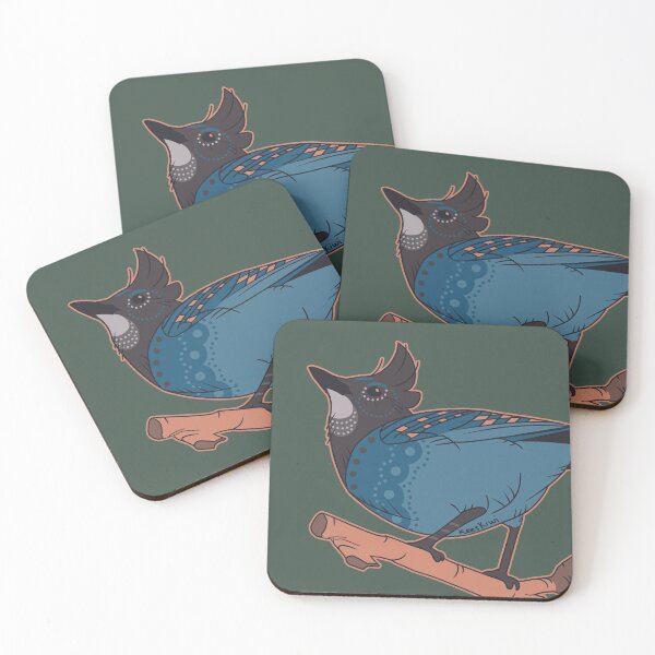 Item preview, Avian August 7 - Steller's Jay designed and sold by KeesKiwi.
