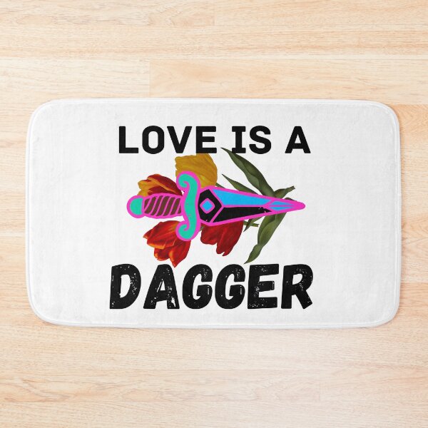 Item preview, Love is a dagger designed and sold by ronaldsonou.