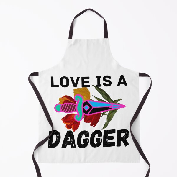 Item preview, Love is a dagger designed and sold by ronaldsonou.