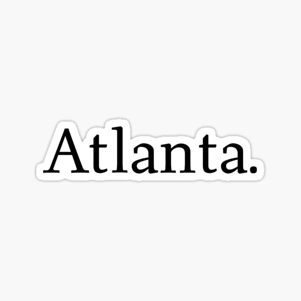 Atl Stickers Redbubble - hello brooklyn lyric atl roblox