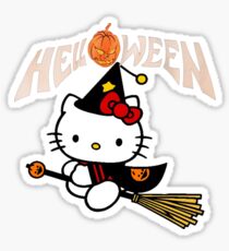Kitty_Helloween Sticker