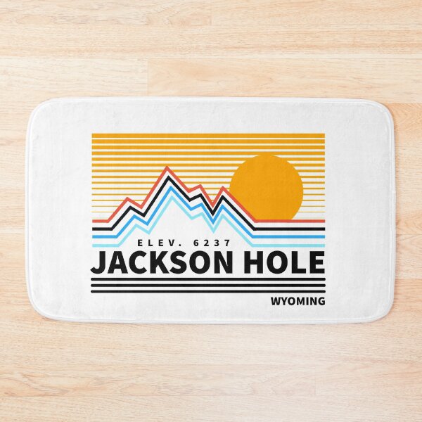 Item preview, Jackson Hole Wyoming Vintage Retro Adventure Snowboarding, Skiing designed and sold by tmartinezta.