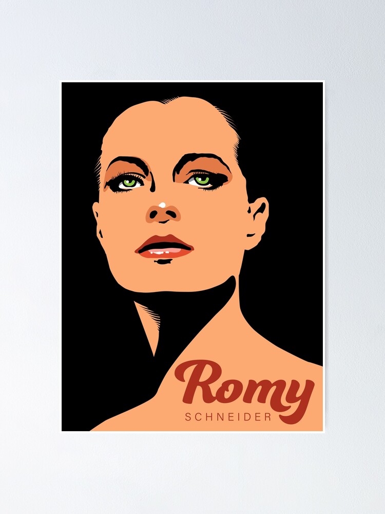 Thumbnail 1 of 3, Poster, Romy Schneider designed and sold by BLVDdesign.