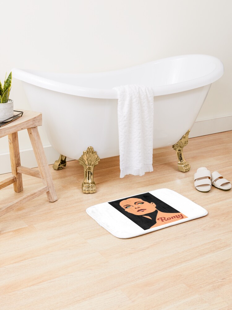 Thumbnail 2 of 6, Bath Mat, Romy Schneider designed and sold by BLVDdesign.