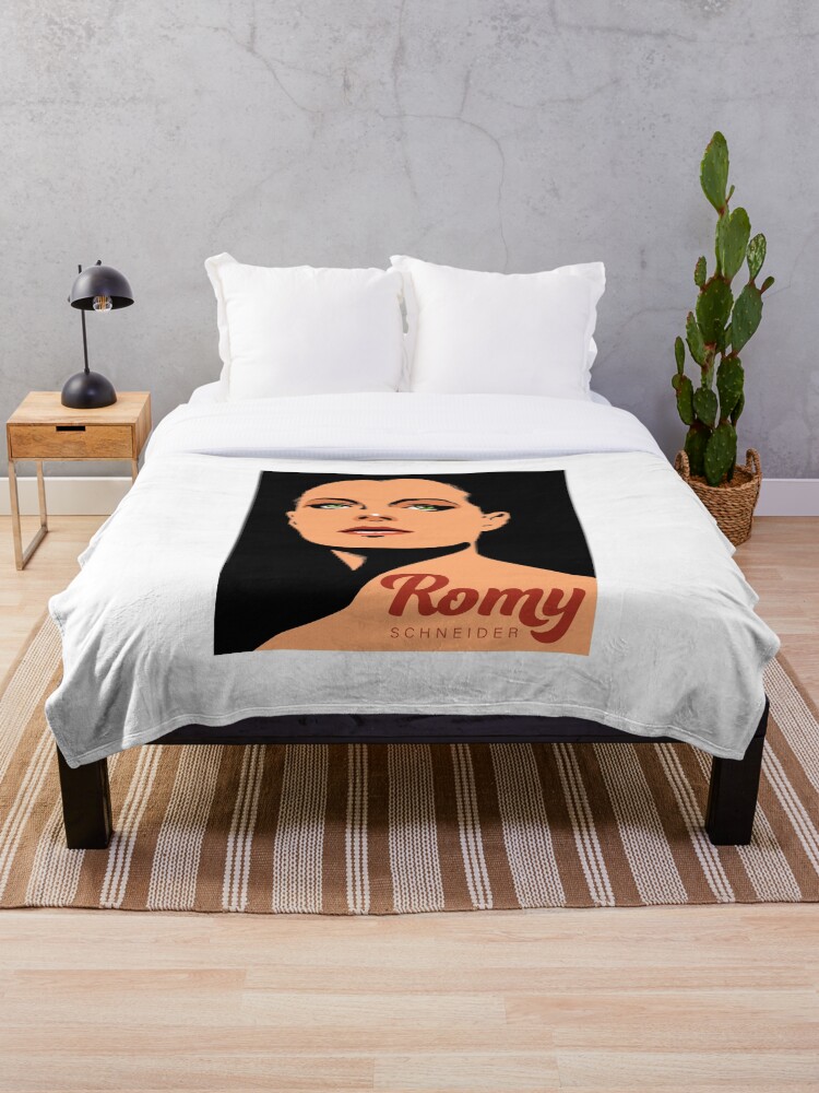 Thumbnail 1 of 6, Throw Blanket, Romy Schneider designed and sold by BLVDdesign.