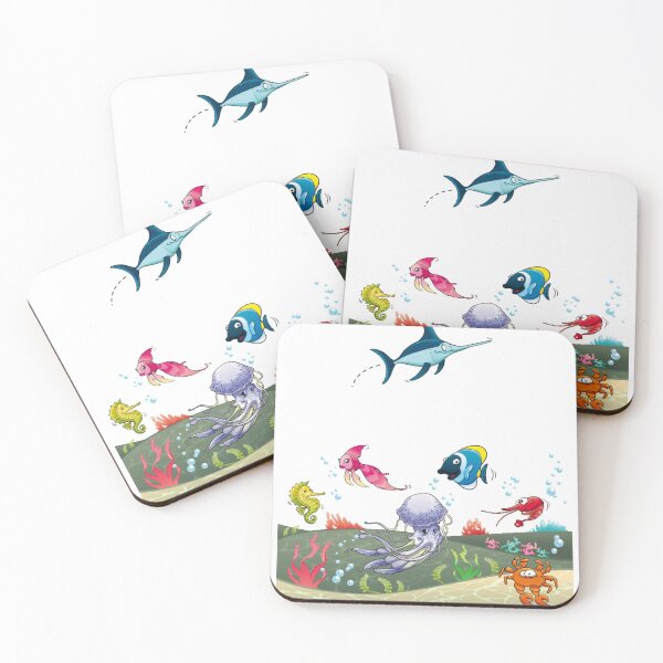 Item preview, lovely colourful Aquatic animals.....!!!! designed and sold by VIVEK KUMAR RAI.