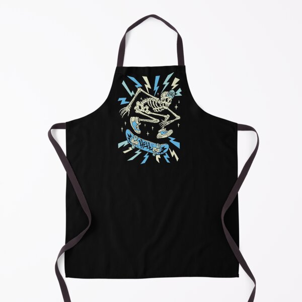 Artikelvorschau, Cool Skeleton Skater with Lightning Bolts entworfen und verkauft von SLAG-Creative.